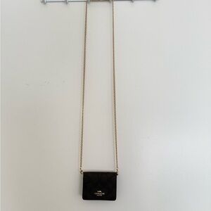 Coach Brown and Gold Crossbody Bag
